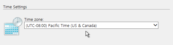 MDT displaying wrong time zone